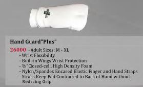 X-Large Hand Guard Plus (Pair) BLACK