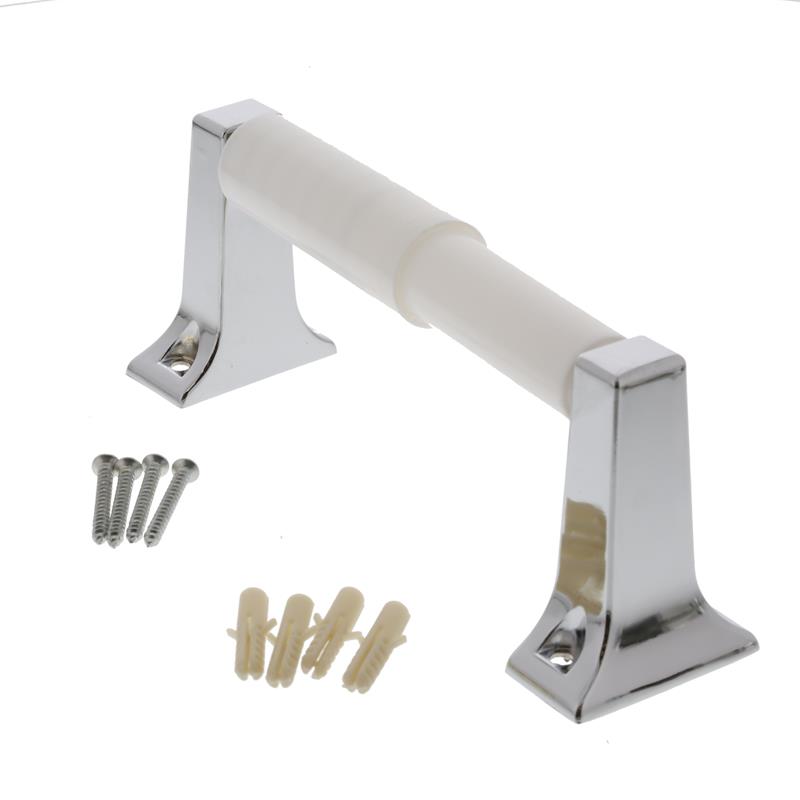 Chrome TOILET PAPER Holder with Roller-