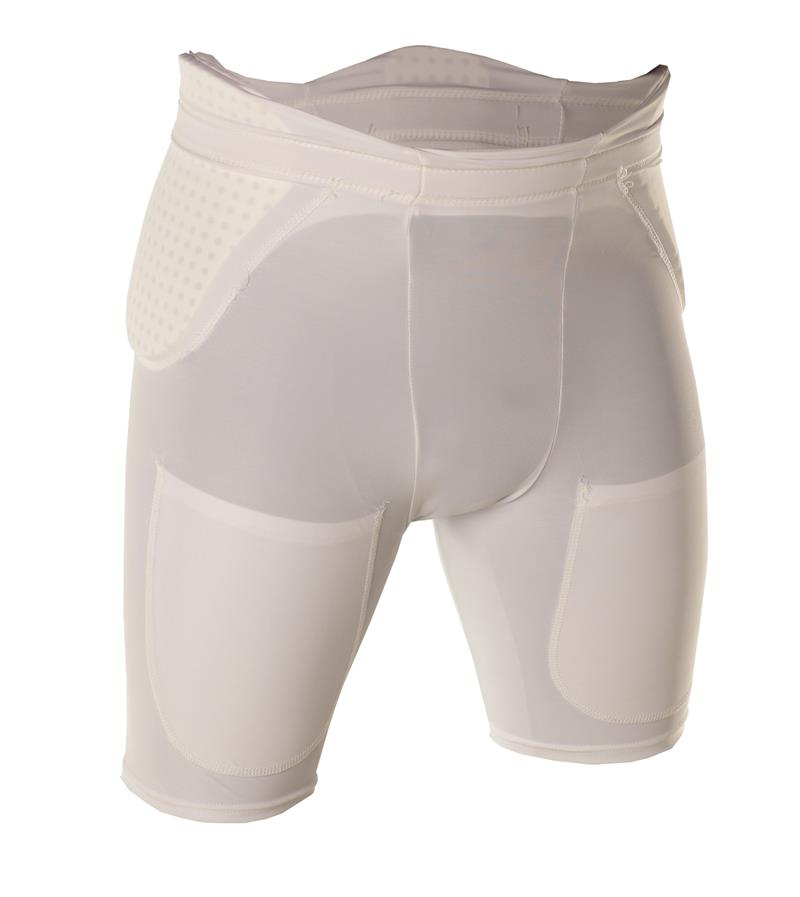 X-Large Girdle with Pads WHITE #655