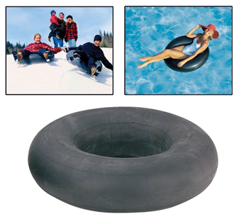 Fun Float Tube for Use in Water or Snow