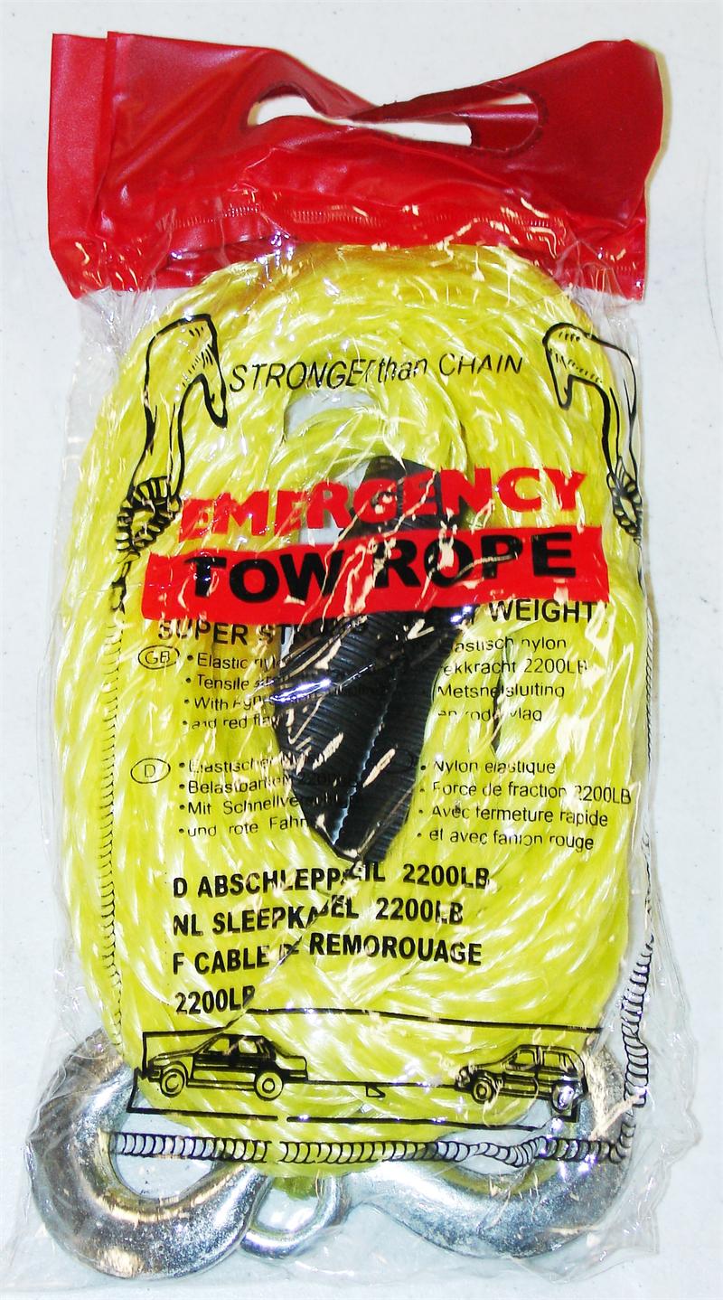 5/8 x 14' Tow Rope with Hooks & Carry BAG -CASE PACK ONLY-