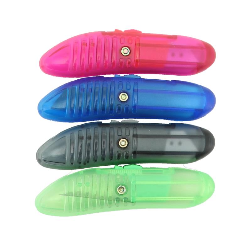 ''UTILITY KNIFE, PLASTIC, ASSORTED COLORS ''