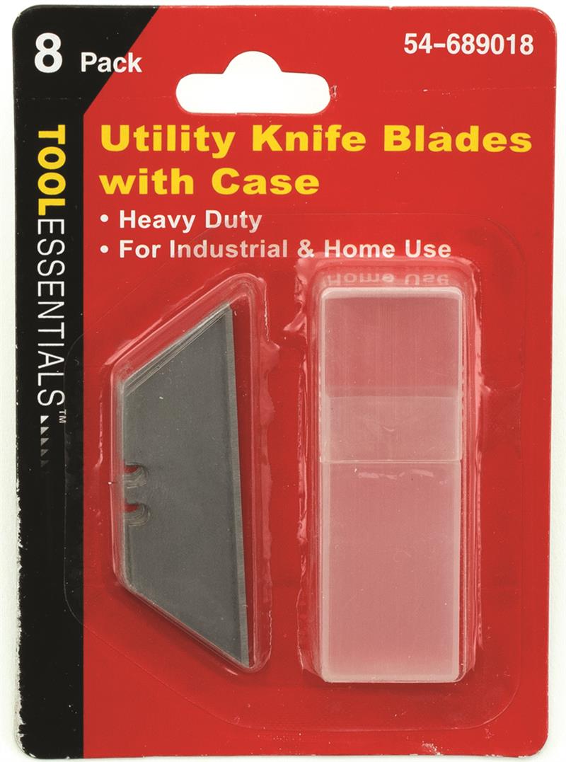Blades For Utility KNIFE with Storage Case (8-Piece Pack)