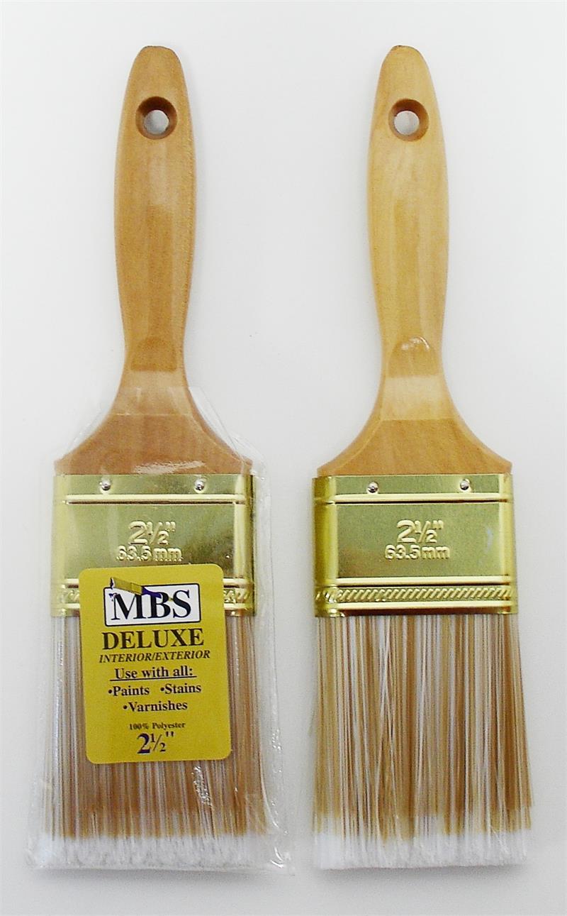 2-1/2 Professional PAINT Brush For All PAINTs -100% POLYESTER-