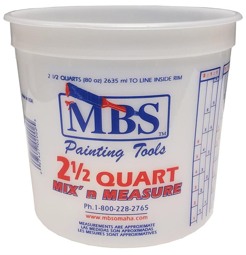 2.5-Quart Mix-N-Measure Bucket *MADE IN USA*