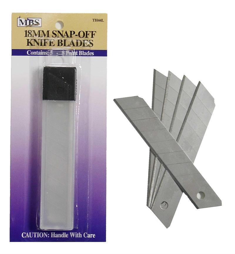 18MM Blades For Snap-Off KNIFE (5-Piece Refill Pack)