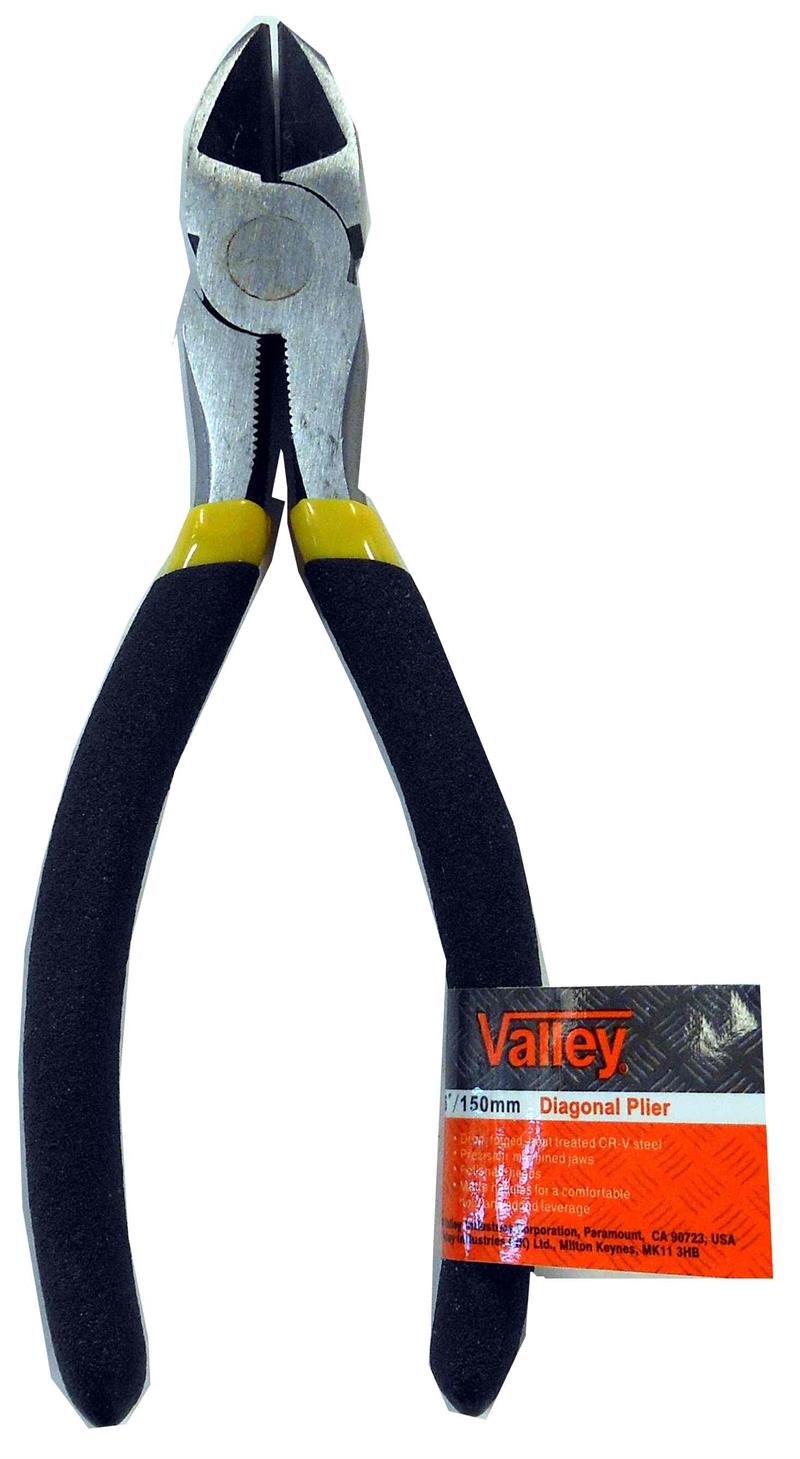 6 Diagonal PLIERS with Grips-