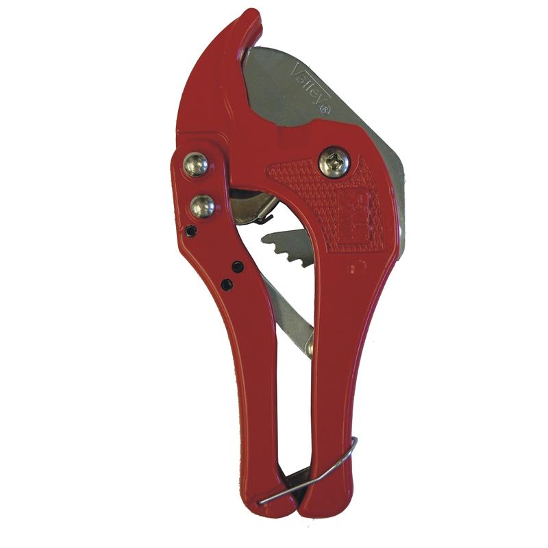 Ratcheting PVC PIPE Cutter *1-5/8 CAPACITY*