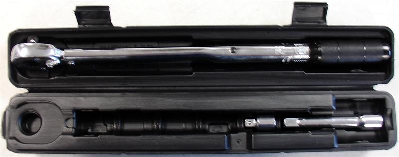 ''4-Piece Torque WRENCH Set with Plastic Case, 1/2DR''