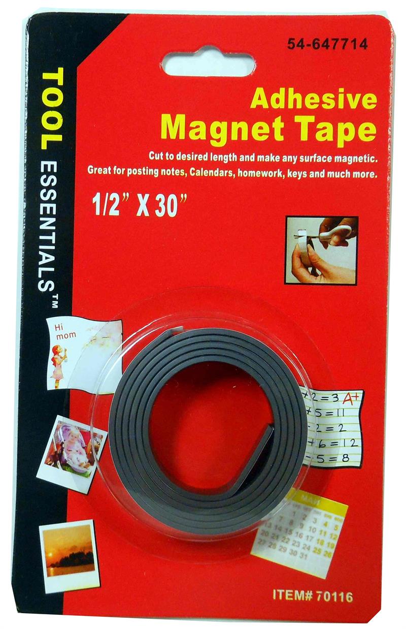 30 x 1/2 Magnetic TAPE with Adhesive Back