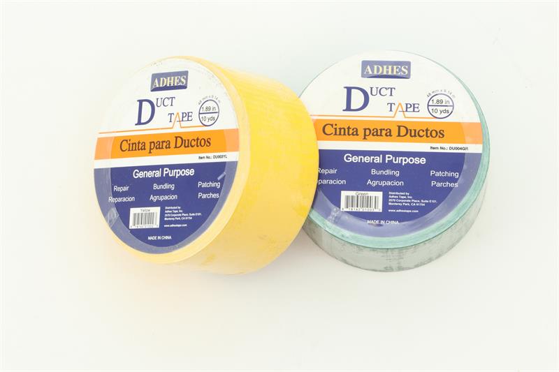 DUCT TAPE 2 X 10YD ASSORTED COLORS 