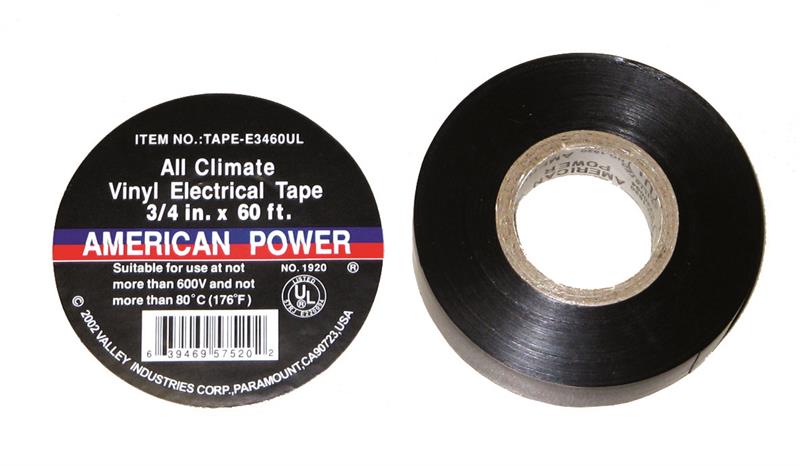3/4 x 60' Electrical TAPE UL LISTED