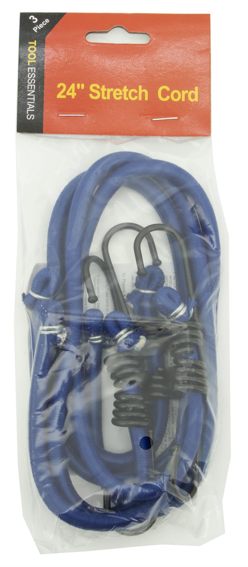 24 Bungee Cord (3-Piece Pack)