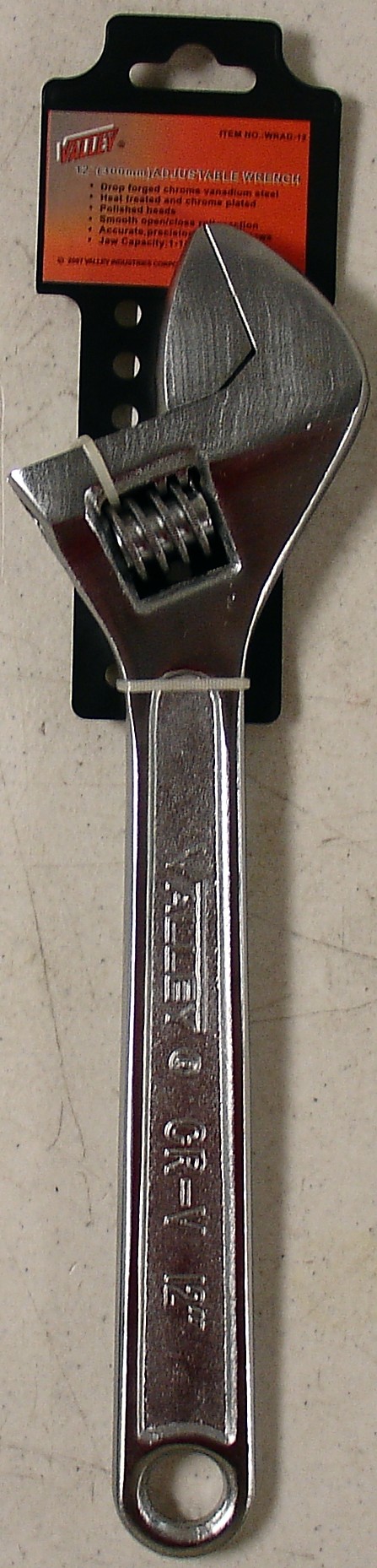 12 Adjustable WRENCH