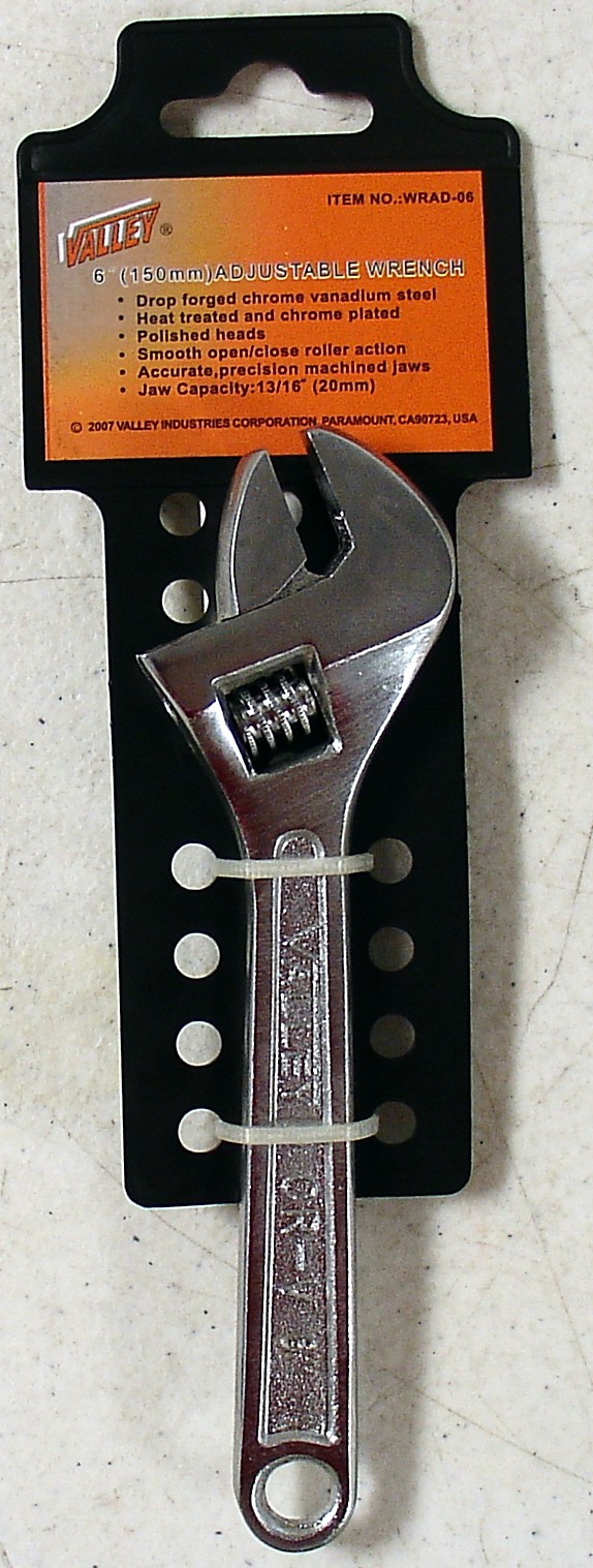 6 Adjustable WRENCH