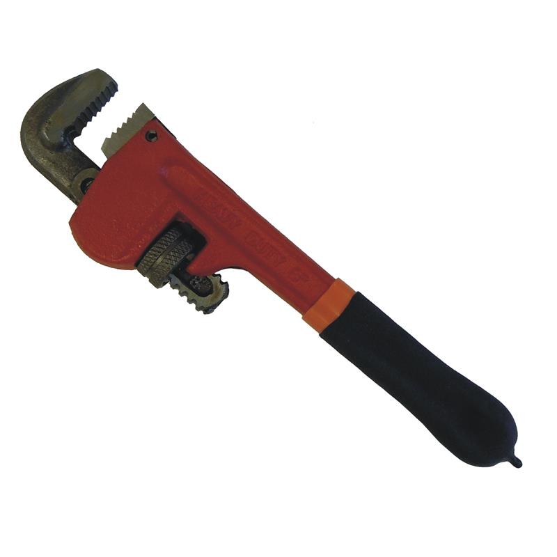 8 Heavy Duty PIPE Wrench with PVC Grip