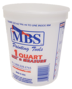 1-Quart Mix-N-Measure Bucket *MADE IN USA*